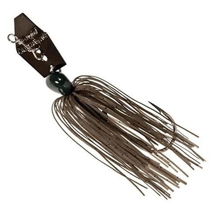 Z-Man Original Chatterbait Elite Bladed Swim Jig 38 Oz, Green Pumpkin CB-EL38-04